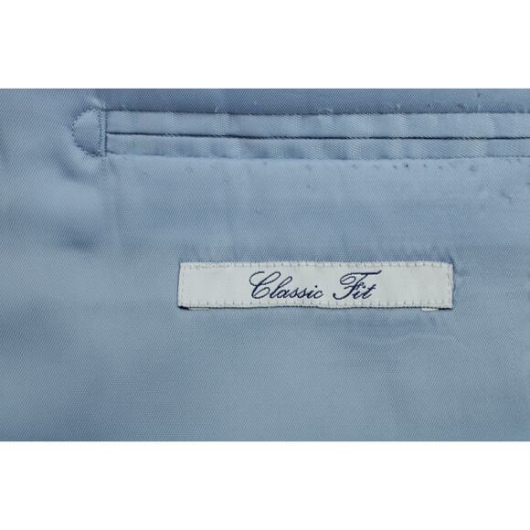 Charles Tyrwhitt Blazer Mens 44R Gray 100% Wool Classic Fit 2 Buttons - Picture 6 of 10